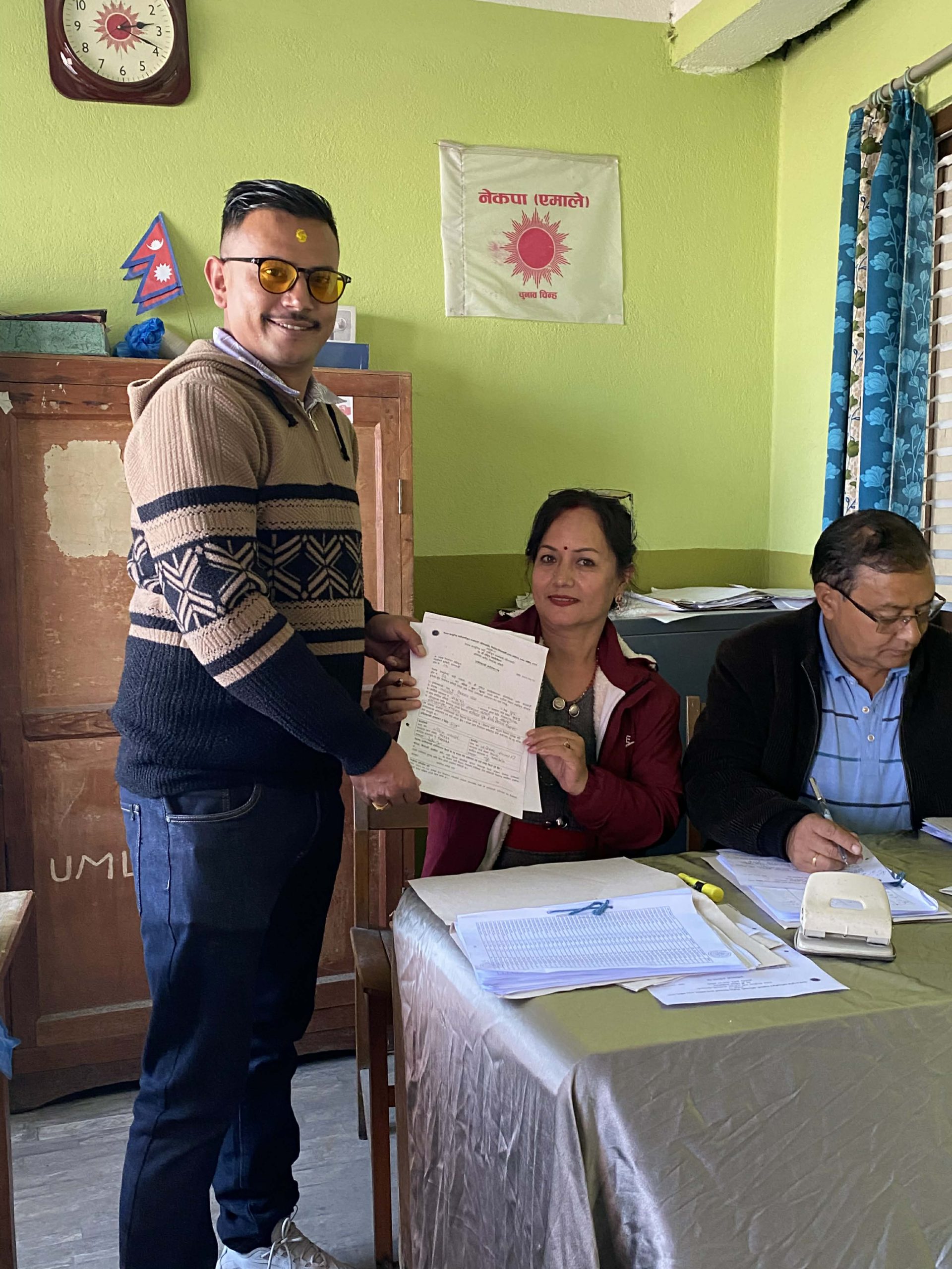 एमाले महाधिवेसन प्रतिनिधिमा बिकल्प थापाको उम्मेद्वारी